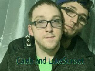 Caleb_and_LukeSunset