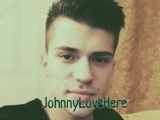 JohnnyLoveHere