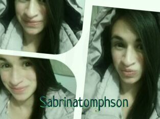 Sabrinatomphson