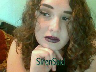 SirenSaid